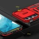 Ударостійкий чохол Camshield Army Ring для Samsung Galaxy A35 / A55 Червоний / Red - зображення 6