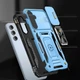 Ударопрочный чехол Camshield Army Ring для Samsung Galaxy A35 / A55 Голубой / Light Blue - 00000073009_1 - изображение 5