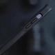 TPU+PC чохол Metal Buttons with MagSafe Carbon Ring для Apple iPhone 15 Pro (6.1") Чорний - зображення 5