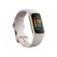 Фітнес-браслет Fitbit Charge 5 Lunar White/Soft Gold Stainless Steel (FB421GLWT) - зображення 1