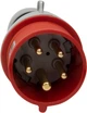 Переносна вилка Legrand Tempra Pro 3К+Н+З 16 A 415 В Червона (555129) - изображение 1