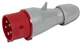 Переносна вилка Legrand Tempra Pro 3К+Н+З 32 A 415 В Червона (555239) - изображение 3