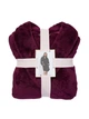 Халат Victoria's Secret Short Cozy Robe XS\S Бордовий (26575231) - изображение 5