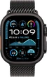 Ремешок Apple Milanese Loop Titanium для Apple Watch 49mm Black Medium (MXKG3ZM/A) - изображение 3