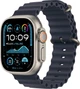 Ремешок Apple OceanBand Natural Titanium Finish для Apple Watch 49mm Navy (MXTH3ZM/A) - изображение 2