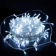 Светодиодная гирлянда на елку, 10м, 200 LED, прозрачный провод, Холодный белый - изображение 1