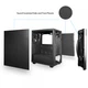 Корпус для компьютера Chieftec ELOX AS-01B-OP ATX без БП Midi-Tower Black / Корпус для ПК - изображение 9