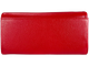 Кошелек женский, кожаный, красный, с застежкой на молнии Cardinal - изображение 6