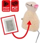 Плюшева іграшка для кота Pet Nova Catnip Mouse 1 з пакетиками котячої м'яти (CAT-CATNIP-MOUSE-1) - зображення 2