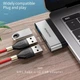 Перехідник USB HUB BOROFONE DH1 Сталь (DH1) - зображення 3