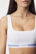 Котоновий топ Puma Luminous Scoop Neck Top 701210988 white M - зображення 3