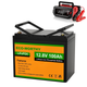 Аккумулятор Eco Worthy LiFePO4 12V 100Ah (1280Wh) с зарядным устройством 20A - изображение 1