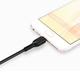 Кабель HOCO X20 USB to Micro-USB 2A 3m PVC TPE connectors Black (6957531068945) - изображение 3