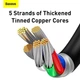 Кабель Baseus CATLYS-C01 Superior Series Type-C to IP PD 20W 200cm Black - изображение 10