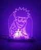 3D світильник-нічник Zayaka Naruto Наруто аніме Фіолетовий 631 - изображение 1