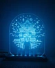 3D світильник-нічник Zayaka Spirited Away the Faceless one Унесенные призраками Аніме RGB 15 кольорів 665 - изображение 4