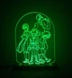 3D світильник-нічник Zayaka Хантер х Хантер (Hunter x Hunter) Аніме RGB 15 кольорів 1035 - изображение 5