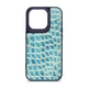 Чохол Harder Crocosaur для Apple iPhone 15 Pro Blue (ARM76706) - изображение 1