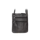 Кожаная сумка через плечо Visconti 18606 Slim Bag (Black) - изображение 4
