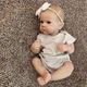 Лялька Reborn дівчинка, вініл-силіконовий пупс, реалістична як жива дитина 50 см - изображение 3