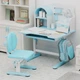 Комплект меблів (стіл + стільчик + полиця) Mealux Octo Blue (арт. BD-33 BL) - изображение 2