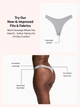 Женские трусики Victoria's Secret (144000416009) Stretch Cotton Thong M голубые - изображение 5
