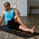 Килимок для йоги GAIAM PREMIUM Yoga Mat 6мм 170х60см - Black Chakra - зображення 2