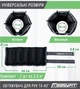 Утяжелители для ног и рук EasyFit наборные 0,5-2,5 кг (пара) 4630050 - изображение 2