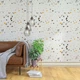 Плинтус РР самоклеющийся с полоской Sticker Wall 2300х140х4 мм - белый-золотой (SW-00001812) - изображение 6