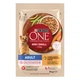 Вологий корм для собак Purina One Mini Adult з куркою, морквою і зеленою квасолею в підливі 85 г - зображення 1
