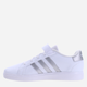 Tenisówki chłopięce adidas Grand Court 2.0 EL GW6516 39.5 Biały/Srebrny (4065426238006) - obraz 3