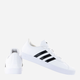 Sneakersy chłopięce adidas VL COURT 2.0 K DB1831 36.5 Białe z czarnym (4059323065391) - obraz 3