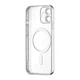 Чехол силиконовый противоударный WAVE Metal Color Case with MagSafe + защита камеры для Apple iPhone 12 (6.1") Silver - изображение 2