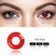 Линзы цветные без диоптрий красные Pure Red + контейнер для хранения - изображение 8