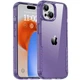 Противоударный Чехол TPU+PC Multi-Color для Apple iPhone 15 (6.1") Purple - изображение 1