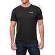 Футболка з малюнком 5.11 Tactical Triblend Legacy Short Sleeve Tee M Black Heather - зображення 1