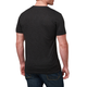 Футболка з малюнком 5.11 Tactical Triblend Legacy Short Sleeve Tee M Black Heather - зображення 2