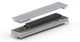 Внутрішньопідлоговий конвектор Carrera M Inox 1000-230-65 - зображення 1