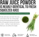 Порошок соку трави ячменю преміум-класу Triquetra Health Organic Barley Grass Juice 150 г - зображення 3
