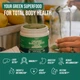 Порошок соку трави ячменю преміум-класу Triquetra Health Organic Barley Grass Juice 150 г - зображення 4