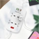 Сетевой фильтр питания ColorWay 4 розетки/4USB White 1.8м (1QC3.0 + 3 AUTO ID) (CW-CHU44QW) - изображение 4