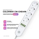 Мережевий фільтр живлення ColorWay CW-CHE44W, 4 розетки/4USB White 2M (CW-CHE44W) - зображення 10
