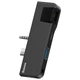 Док-станция USB3.1 Type-C+3.5mm --> USB 3.0/RJ45/Type-C/3.5mm Черная Baseus for Surface Go - изображение 1