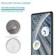 Защитное стекло PHENVEL 2.5D для Google Pixel 6 (Полностью прозрачное стекло) - изображение 5