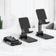 Подставка для телефонов и планшетов настольная Carry folding desktop stand HOCO PH29A (4.7-10"). Black - изображение 5