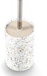 Szczotka do WC Zeller Terrazzo z cementowym pojemnikiem 10.3 cm (4003368189536) - obraz 3