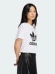 Футболка хлопковая женская Adidas Originals Trfl Tee Boxy IN8441 2XS White (4066757225291) - изображение 3