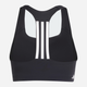 Спортивный топ для тренировок женский Adidas Pwim Ms 3S Bra IQ3369 XS-AB Black (4066766932227) - изображение 7