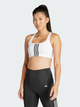 Спортивный топ для тренировок женский Adidas Pwim Ms 3S Bra IT6622 S-AB White (4066766943872) - изображение 1