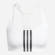 Спортивный топ для тренировок женский Adidas Pwim Ms 3S Bra IT6622 S-AB White (4066766943872) - изображение 6